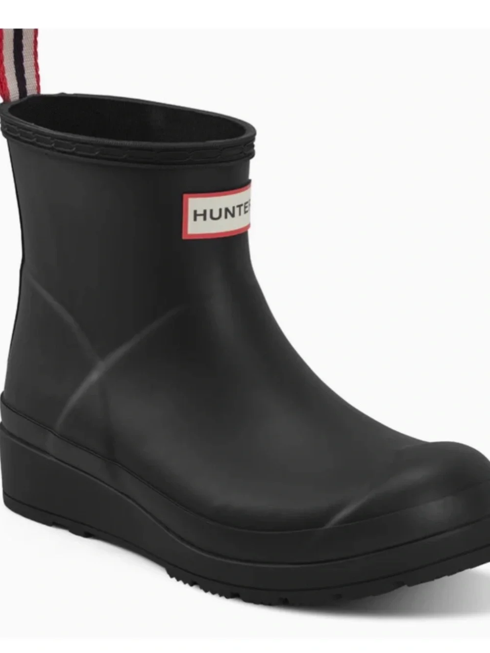 Hunter Black Short Rain Boots